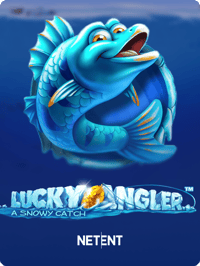 Lucky Angler: A Snowy Catch
