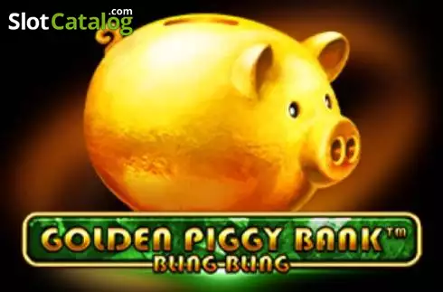 Golden Piggy Bank - Bling Bling